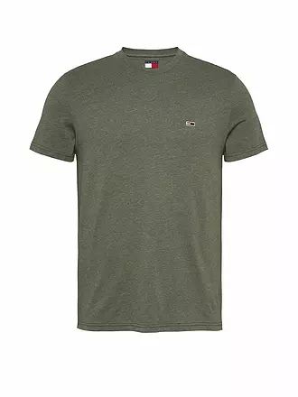TOMMY JEANS | T-shirt slim fit | olive